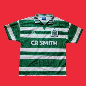 90s 95-97 vintage Celtics FC jersey